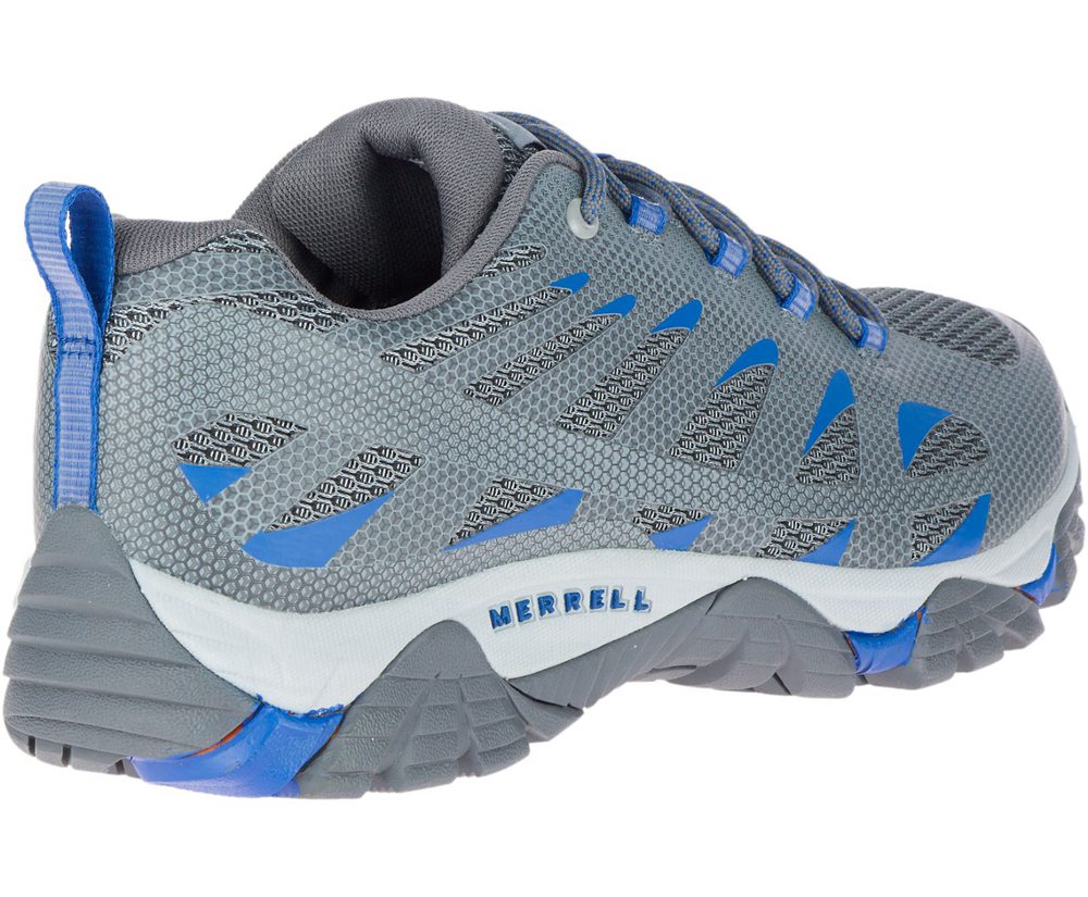 Merrell Hiking Shoes Grey - Moab Edge 2 - Mens 71WBIOJDT